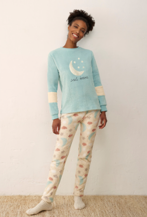 Pigiama Coral Fleece