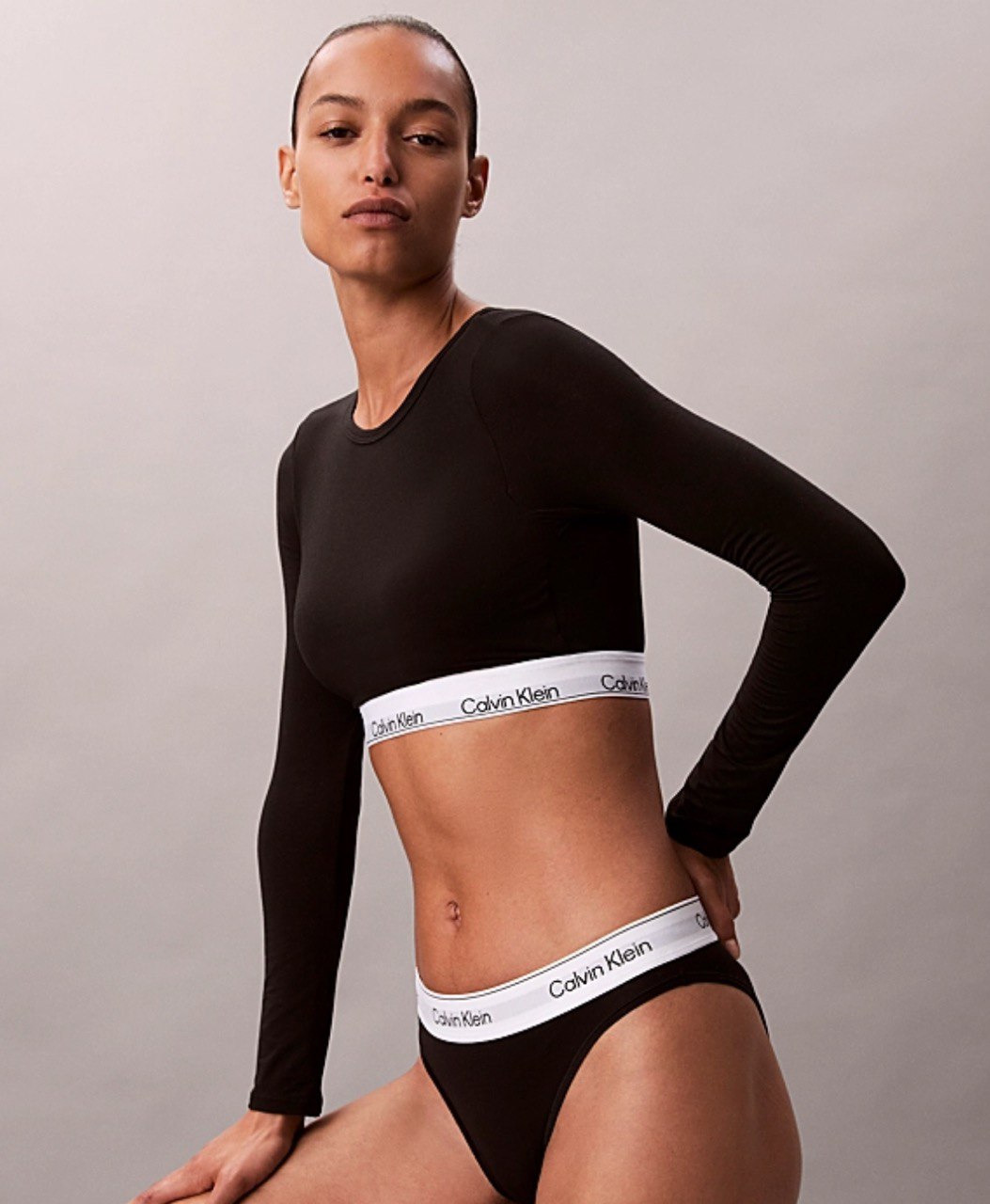 Brassiere T-shirt a maniche lunghe